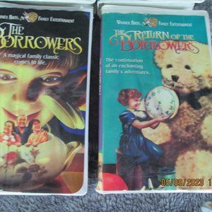 VHS tapes (2)  The Borrowers